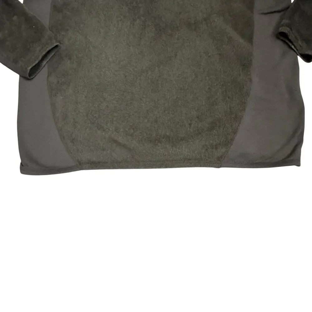 Patagonia Men's Green R2 Logo Full Zip Deep Pile Polartec Fleece Jacket Size XL - Picture 7 of 12